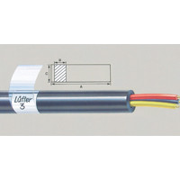 Laminerende kabelmerkers 25 x 43 mm. (80 stuks)