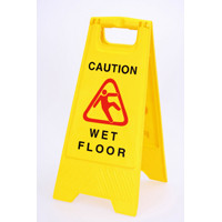 Wet floor bord