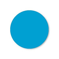 Blauwe papieren markeerstickers