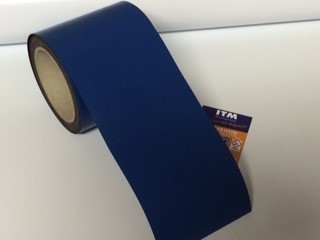 Blauw magneetband