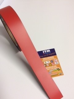 Rood magneetband