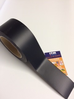 Zwart magneetband
