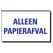 TSD 04 ALLEEN PAPIERAFVAL wit-blauw