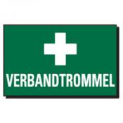 TSD 11 VERBANDTROMMEL +  groen-wit