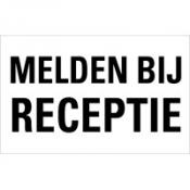 Voorbeeld 13 MELDEN BIJ RECEPTIE Voorbeeld 13 MELDEN BIJ RECEPTIE