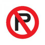 Parkeerverbod bord Parkeerverbod bord