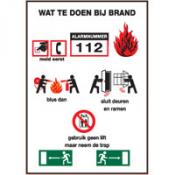 Wat te doen bij brand Wat te doen bij brand