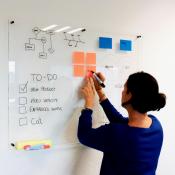 DJOIS Acrylic bord ''Dry Erase'' - 1000 x 750mm DJOIS Acrylic bord ''Dry Erase'' - 1000 x 750mm