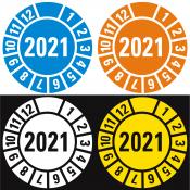 Keuringssticker 2022 diverse kleuren
